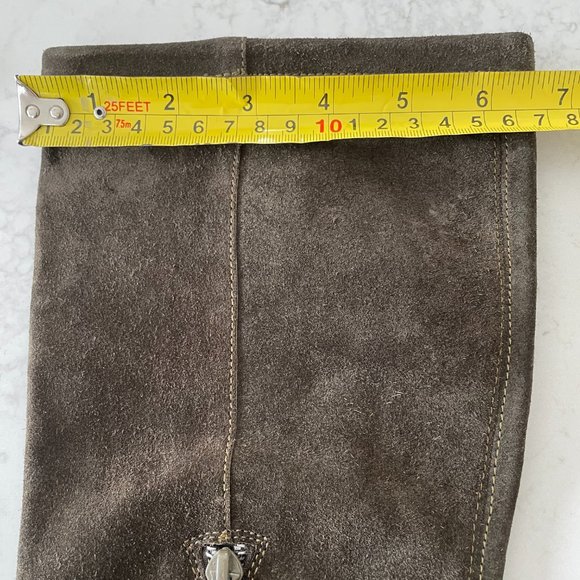 Falchi by Carlos Falchi, size 5, dark green boots - Picture 9 of 10